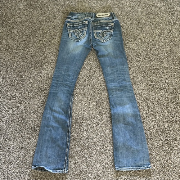 Rock revival light wash boot cut jeans size 25 - Picture 1 of 4